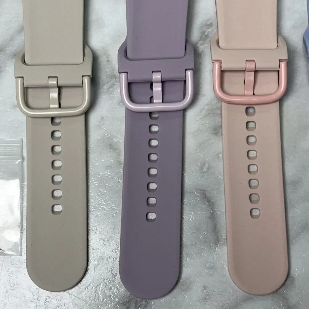 5 Pack Bands Compatible w/Samsung Galaxy Watch 7/6/5/4 40Mm 44Mm/Watch 6 classic